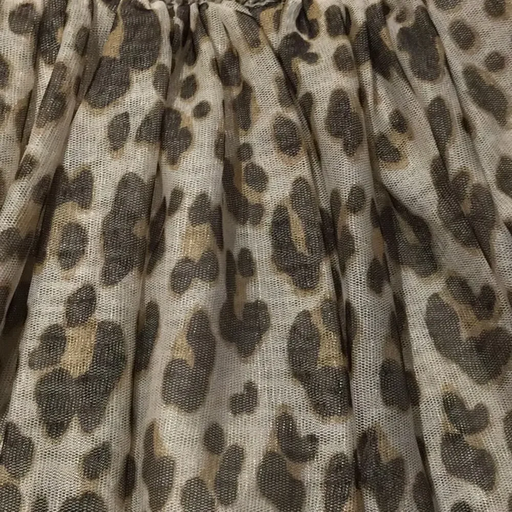 Gymboree 3t animal print elastic waist skirt nwot